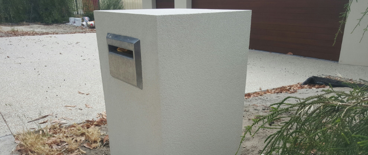 Concrete Letterbox