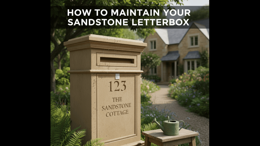 How to Maintain Your Sandstone Letterbox