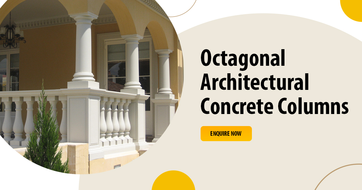 Bungalow & Octagonal Concrete Columns Supplier in Sydney | JCV